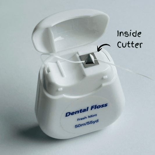 TGlow 2Pcs Premium Dental Floss (50 mtr)