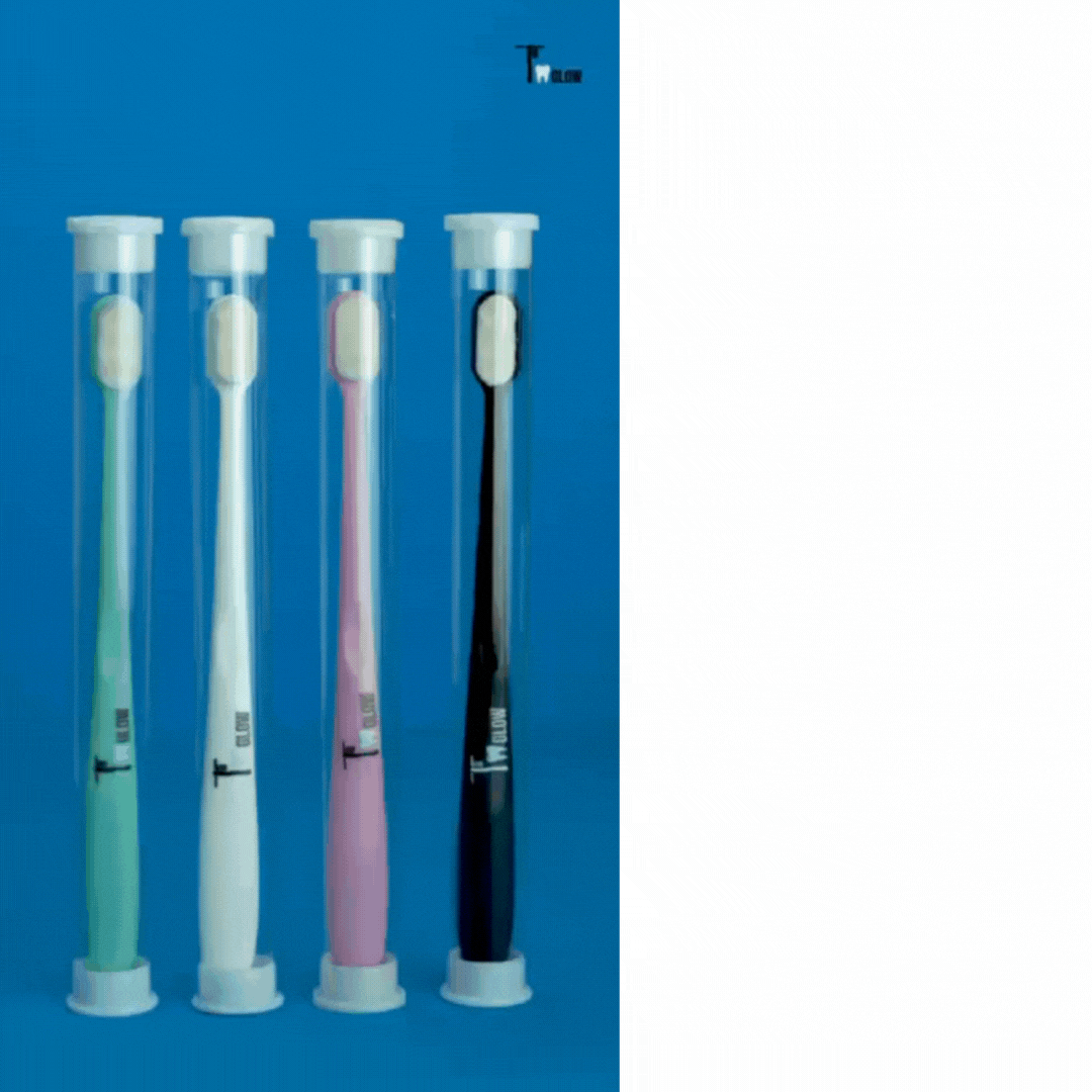 Buy 4 Nano Toothbrushes with 4 Travel Case & 1 Tongue Cleaner & Get 1 Jar Whitening Powder Free