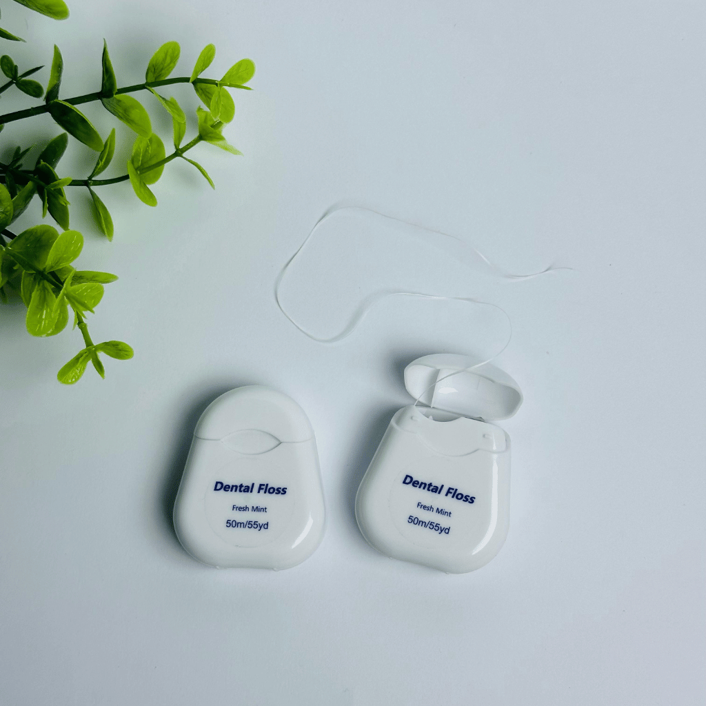 TGlow 2Pcs Premium Dental Floss (50 mtr)