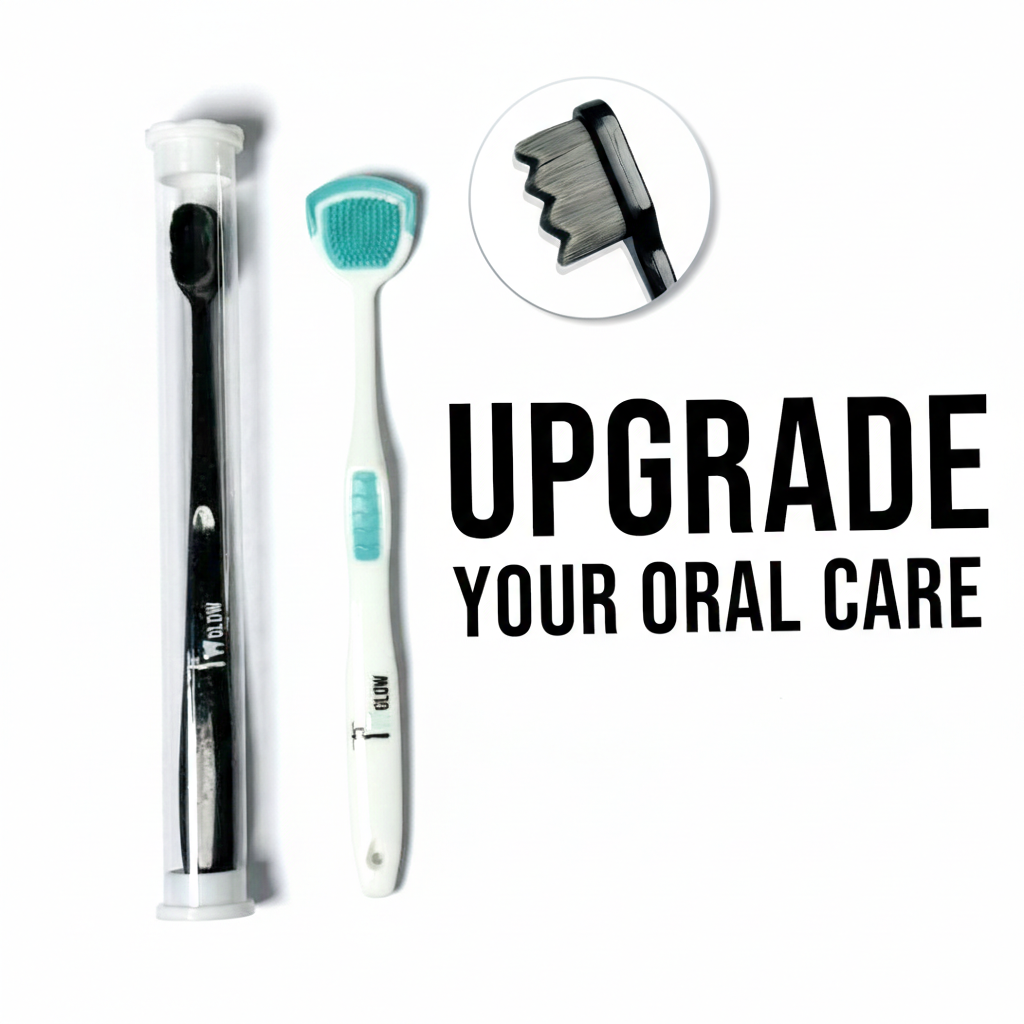 Nano Toothbrush + Tongue Cleaner