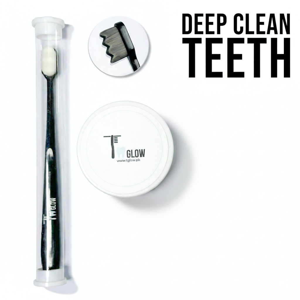 Buy Teeth Whitening Powder - Get Nano Brush FREE 🎁
