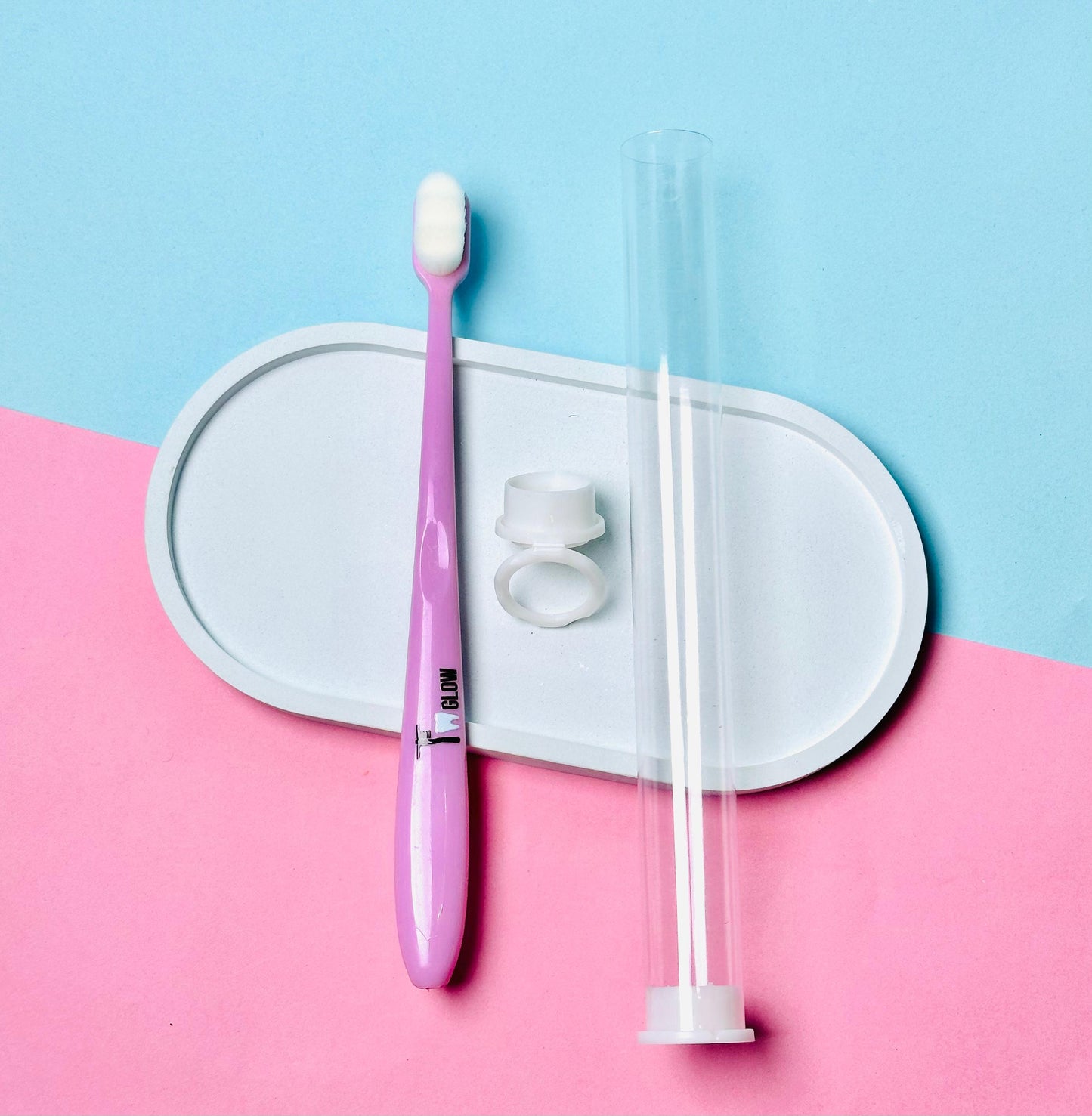 T Glow 1 Pcs Nano Toothbrush – Ultra Soft Bristles with Travel Case