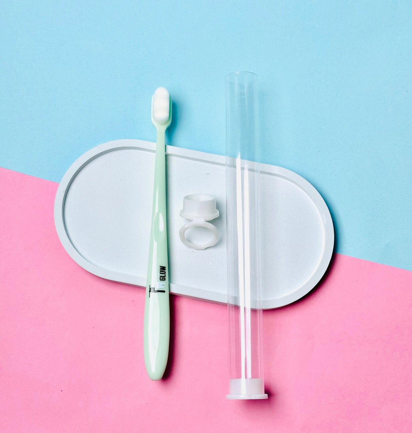 T Glow 1 Pcs Nano Toothbrush – Ultra Soft Bristles with Travel Case