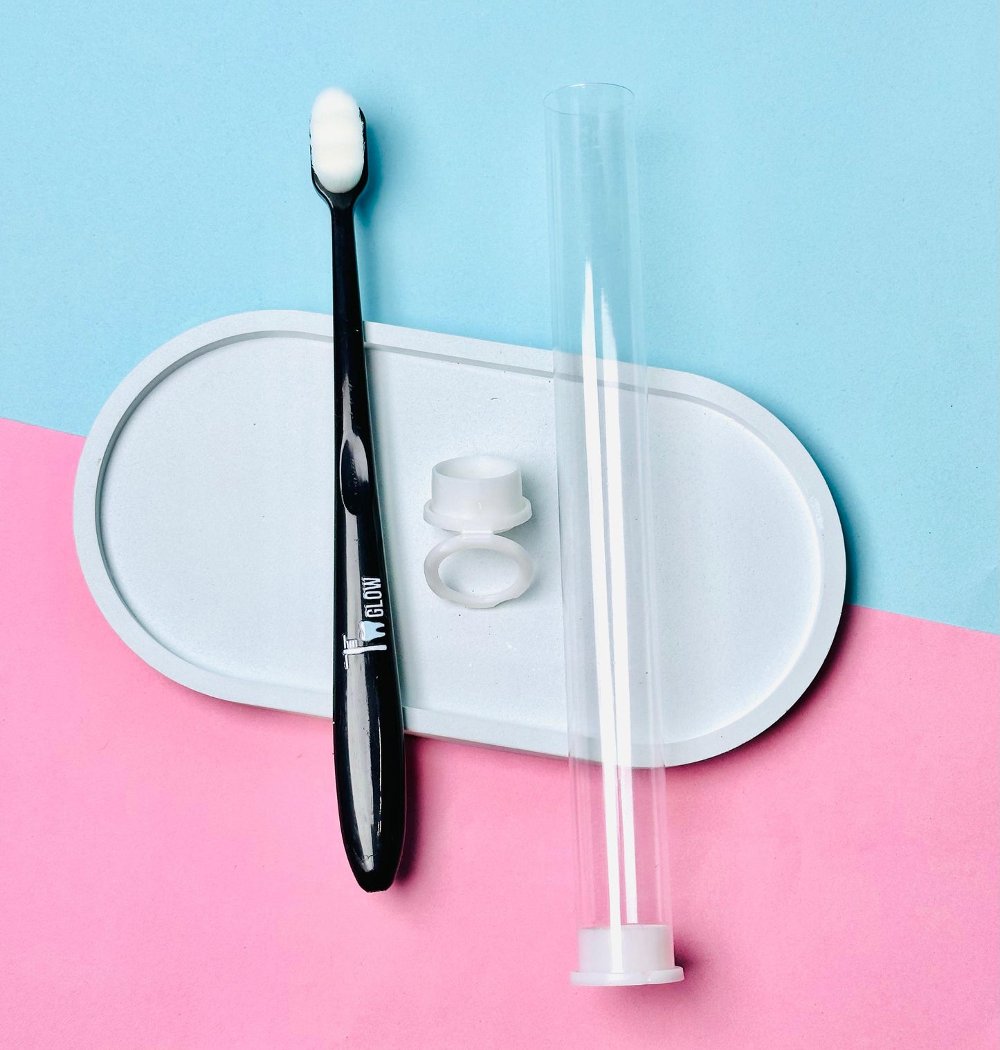 T Glow 1 Pcs Nano Toothbrush – Ultra Soft Bristles with Travel Case