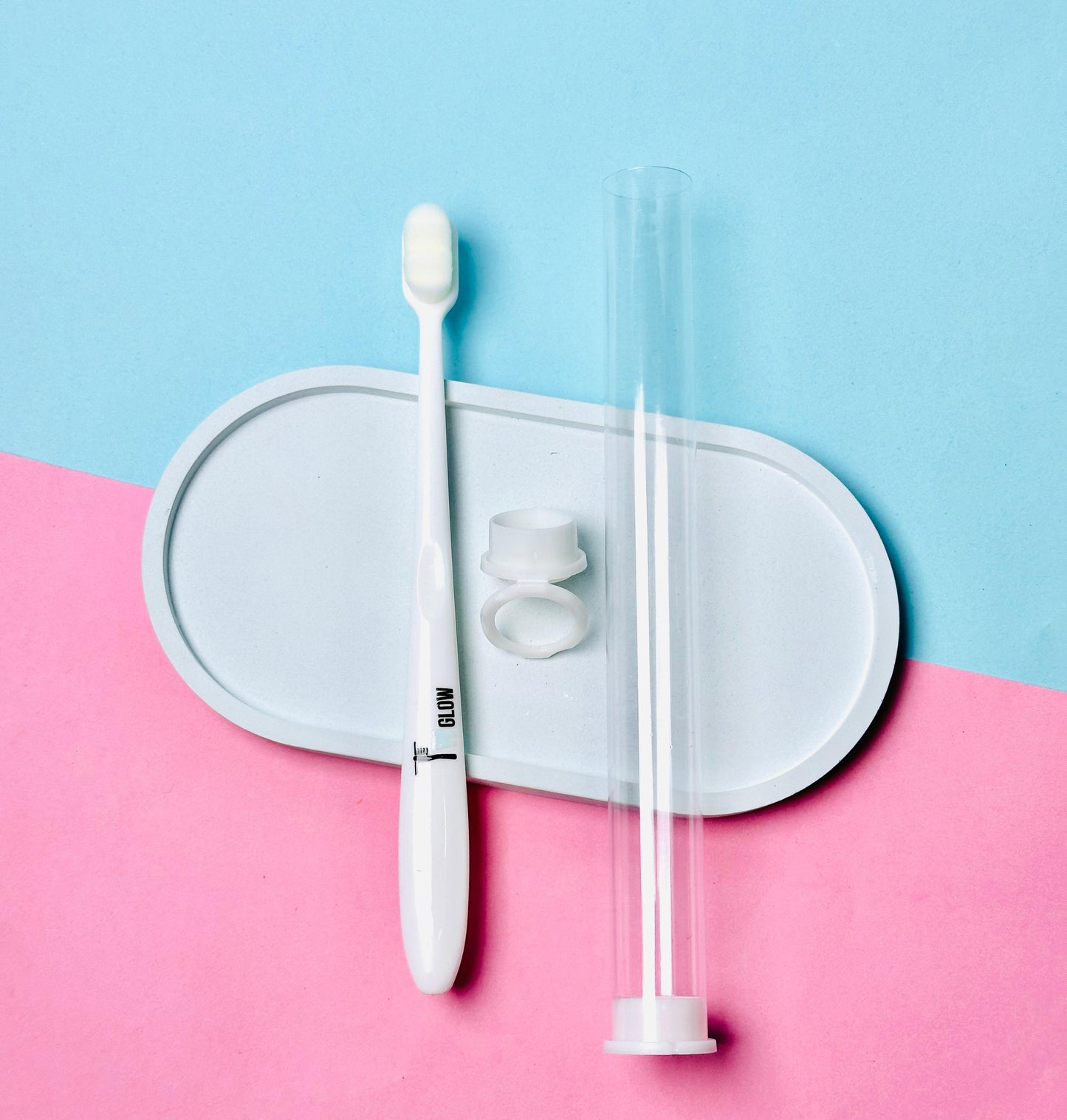 T Glow 1 Pcs Nano Toothbrush – Ultra Soft Bristles with Travel Case