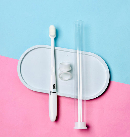 T Glow 1 Pcs Nano Toothbrush – Ultra Soft Bristles with Travel Case