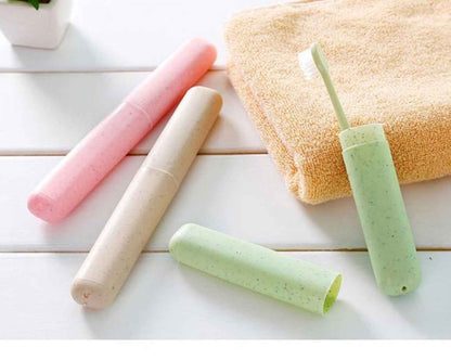 T Glow Portable Toothbrush Travel Case – 2 Pcs Set